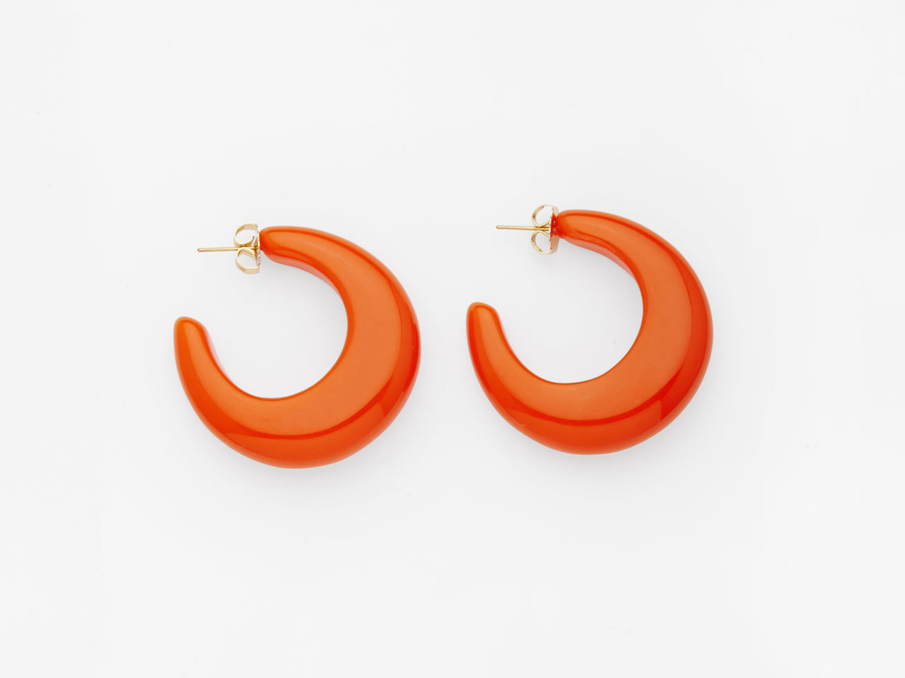 Vivian Earrings in Orange