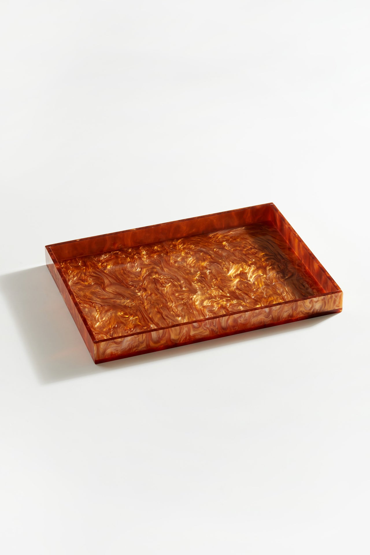 Rectangle Tray in Caramel