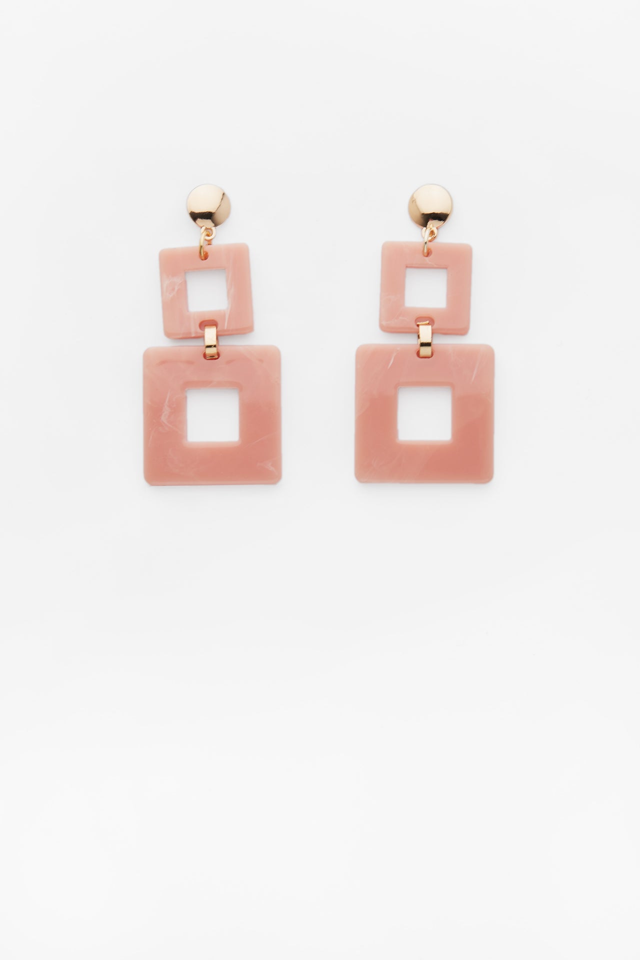 Toucan Earrings in Pink