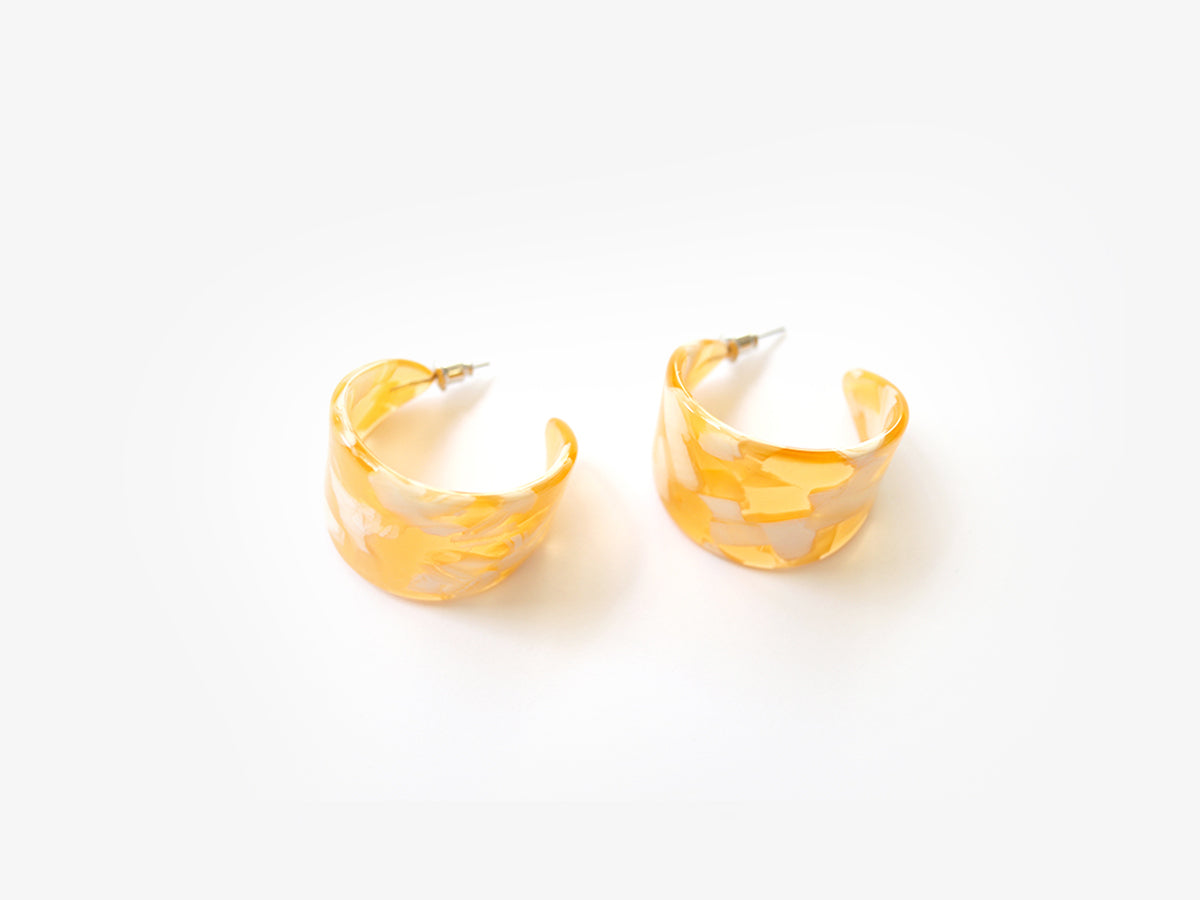 Athena Earrings in Yellow