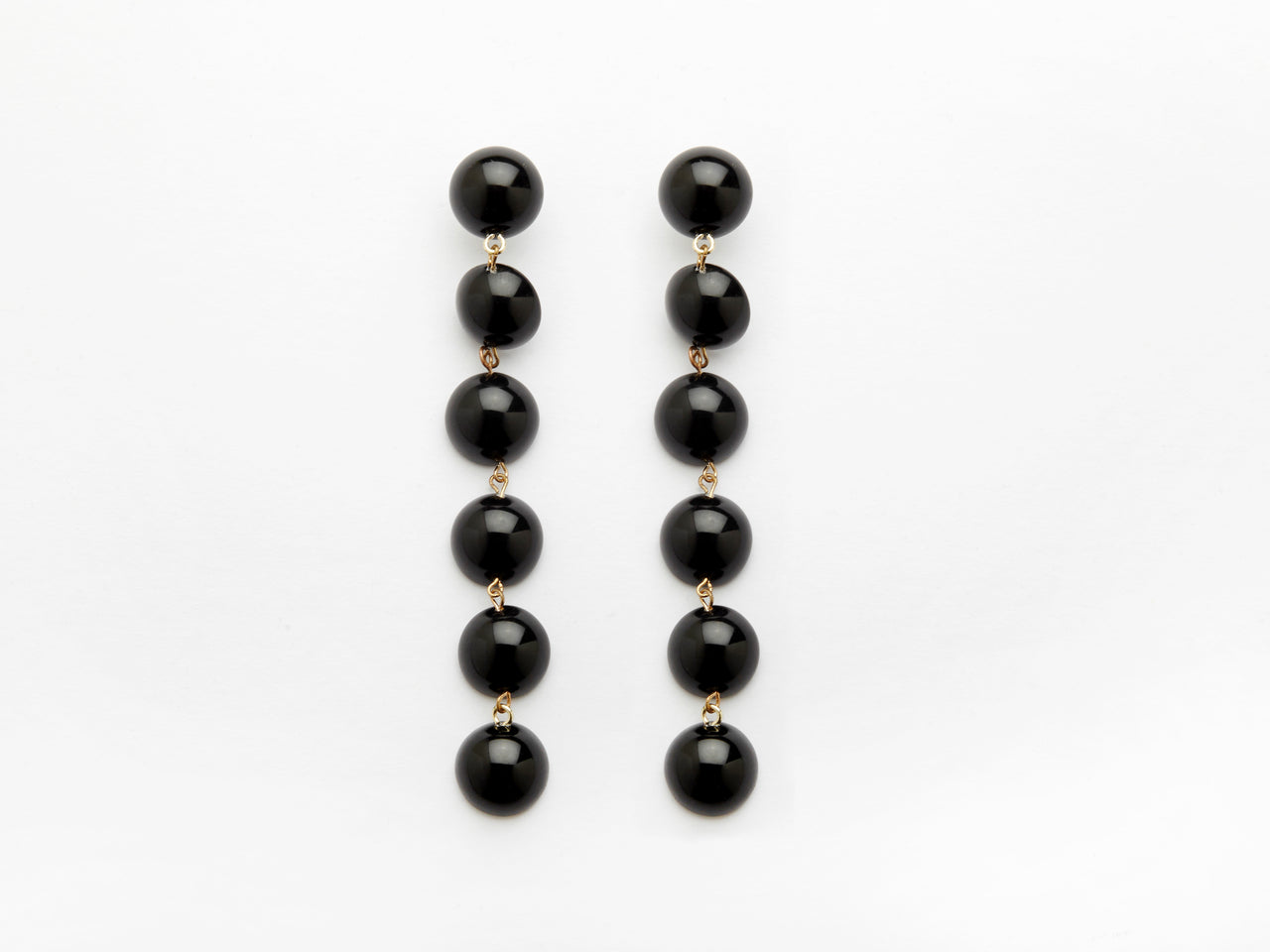 Tallulah Earrings in Black