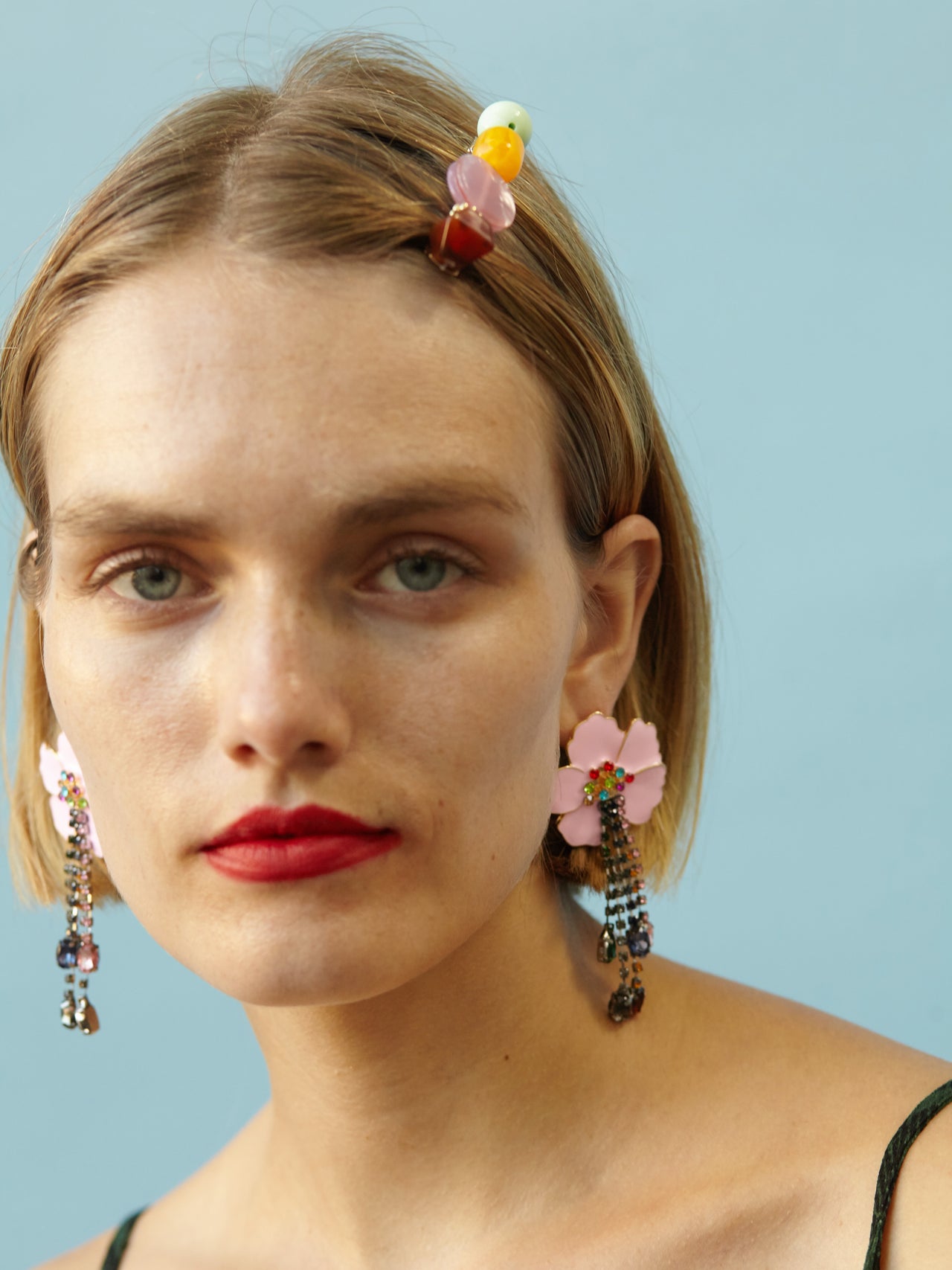 Heidi Earrings in Pink