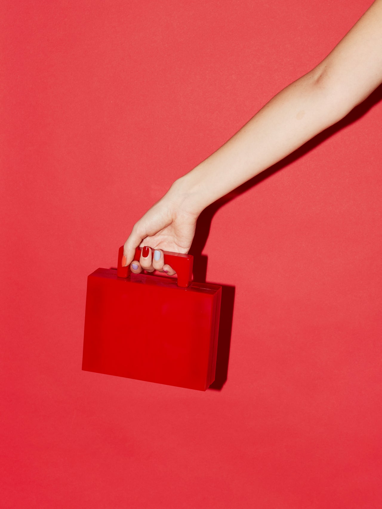 Alexa Bag in Red