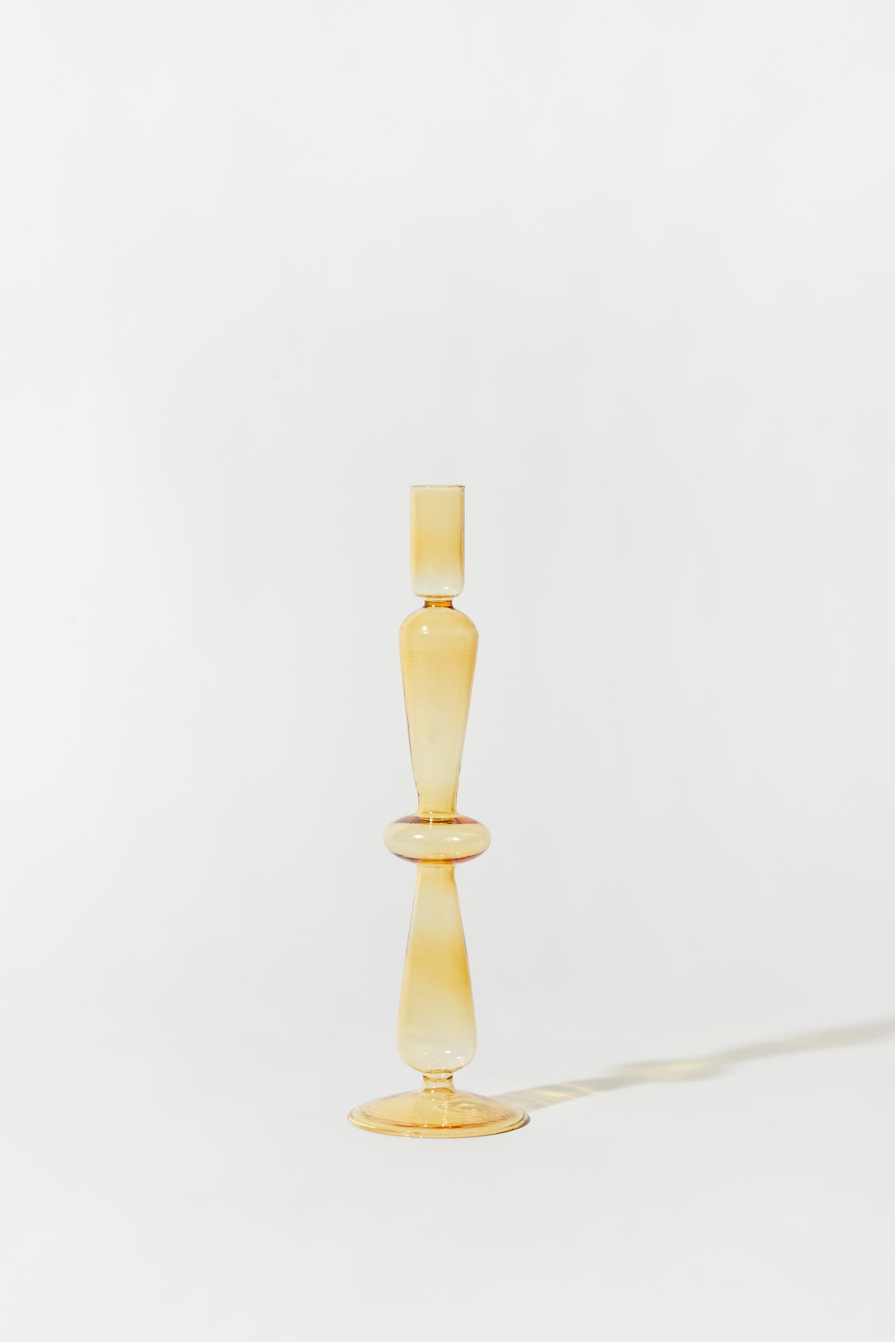 Fisca Candlestick Amber