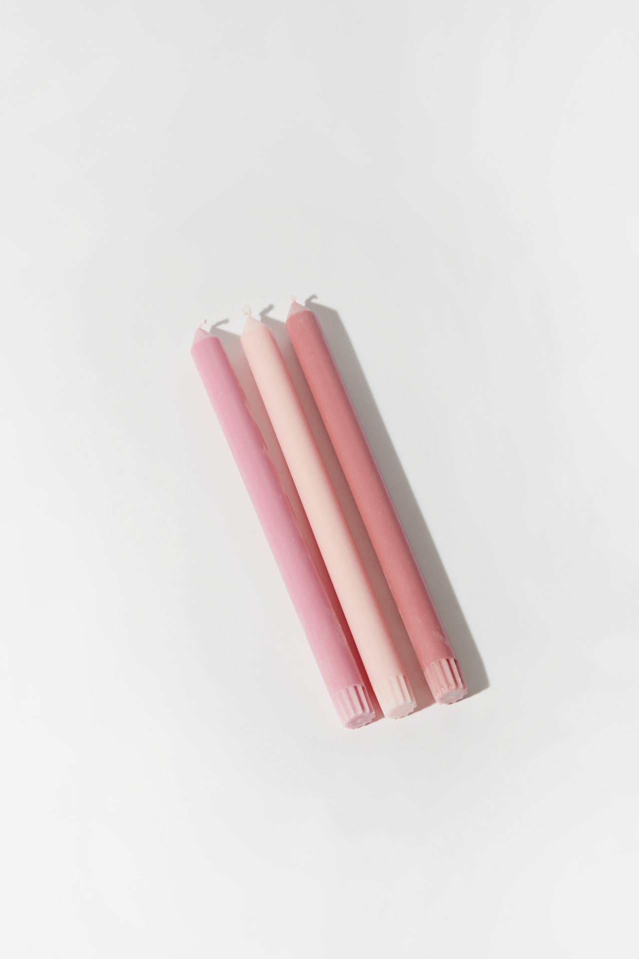 Taper Candle Set Pink