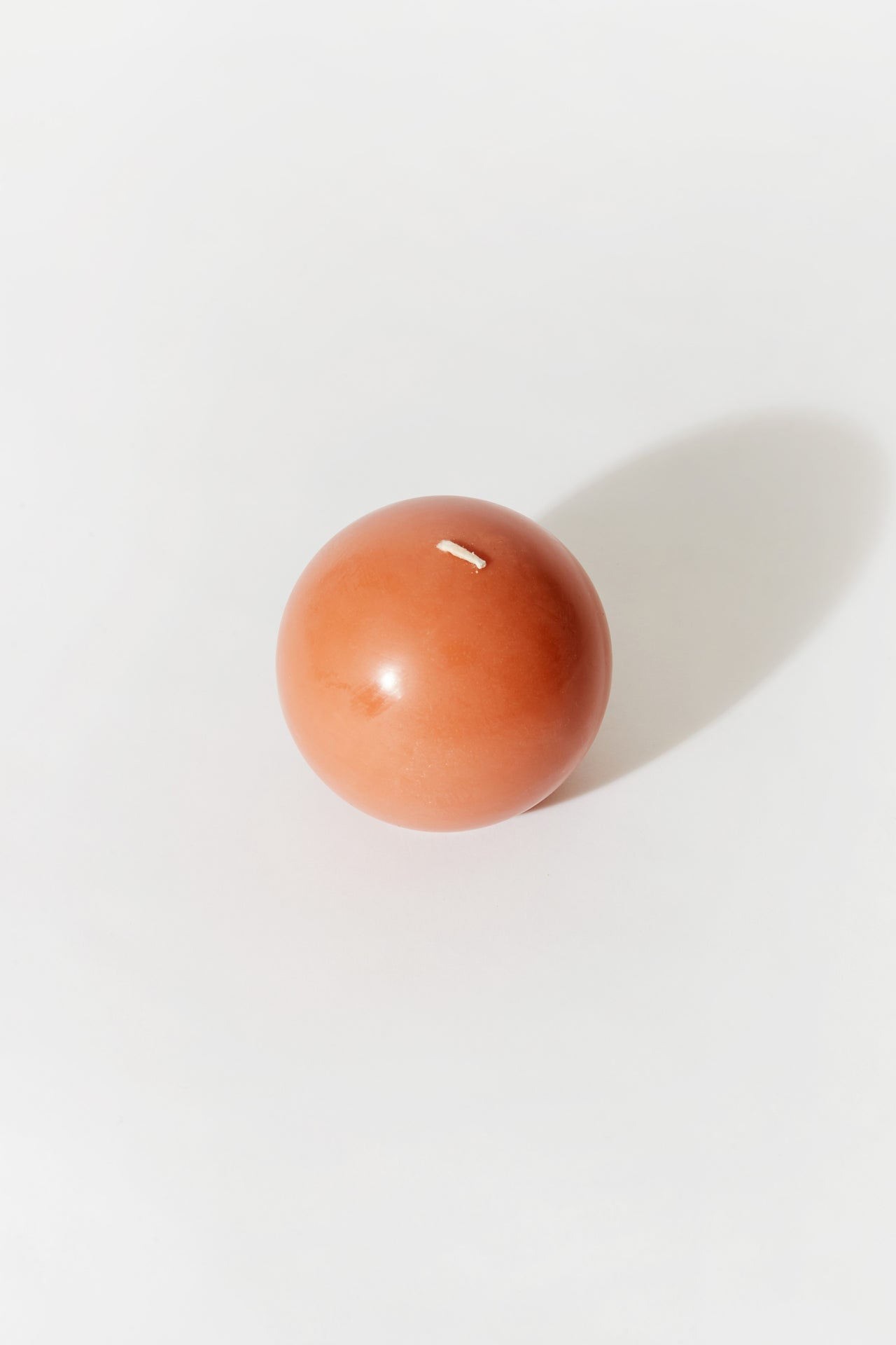 Sphere Candle Terracotta