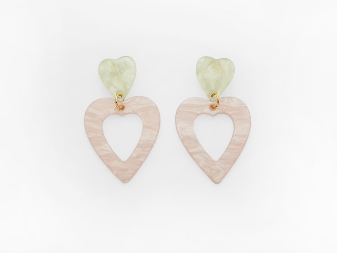 Georgette Earrings Pink