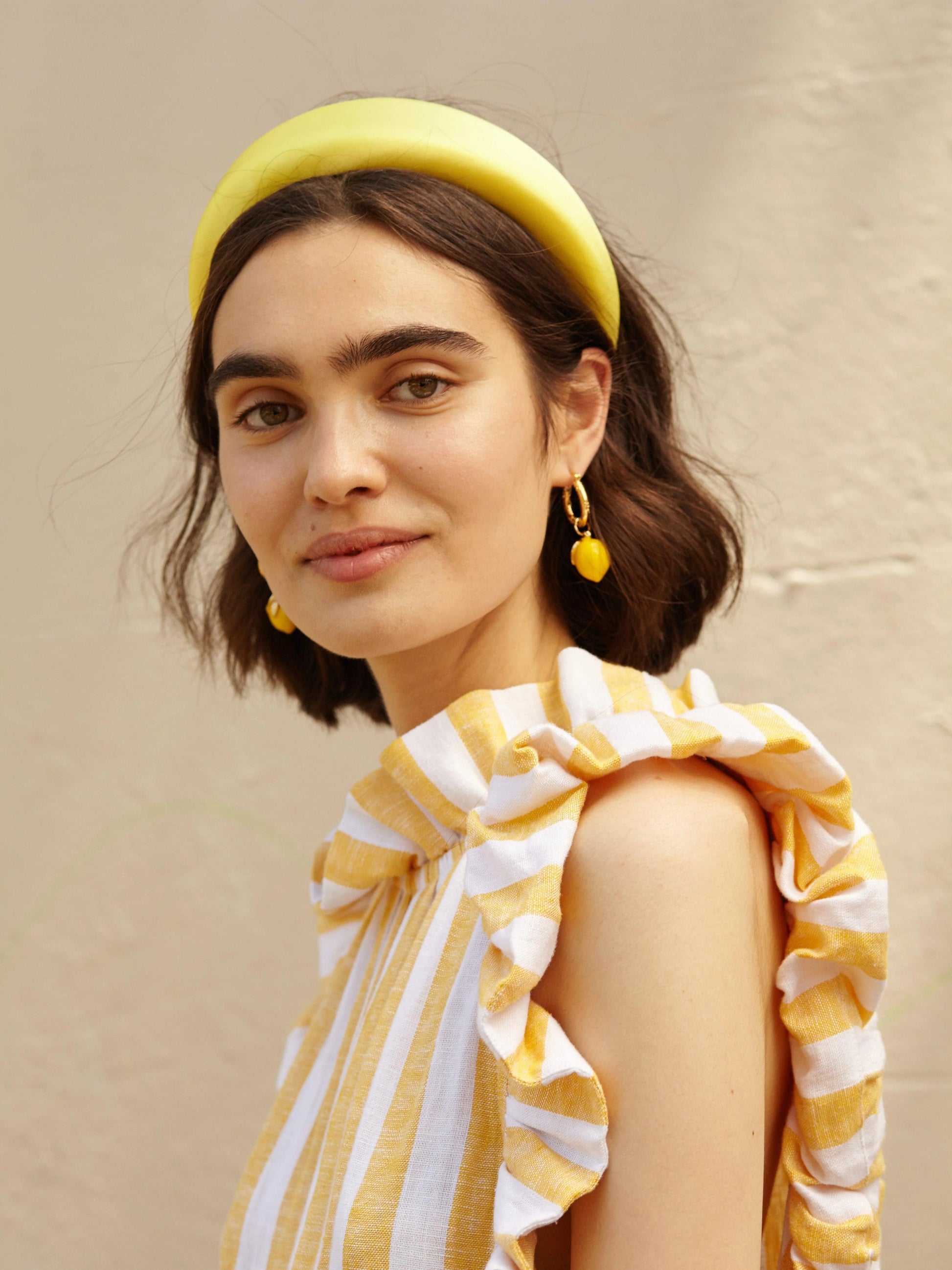 Zoe Headband Yellow - Reliquia Jewellery